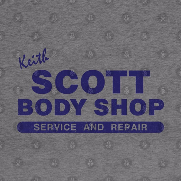 Keith Scott Body Shop Hoodie by tvshirts